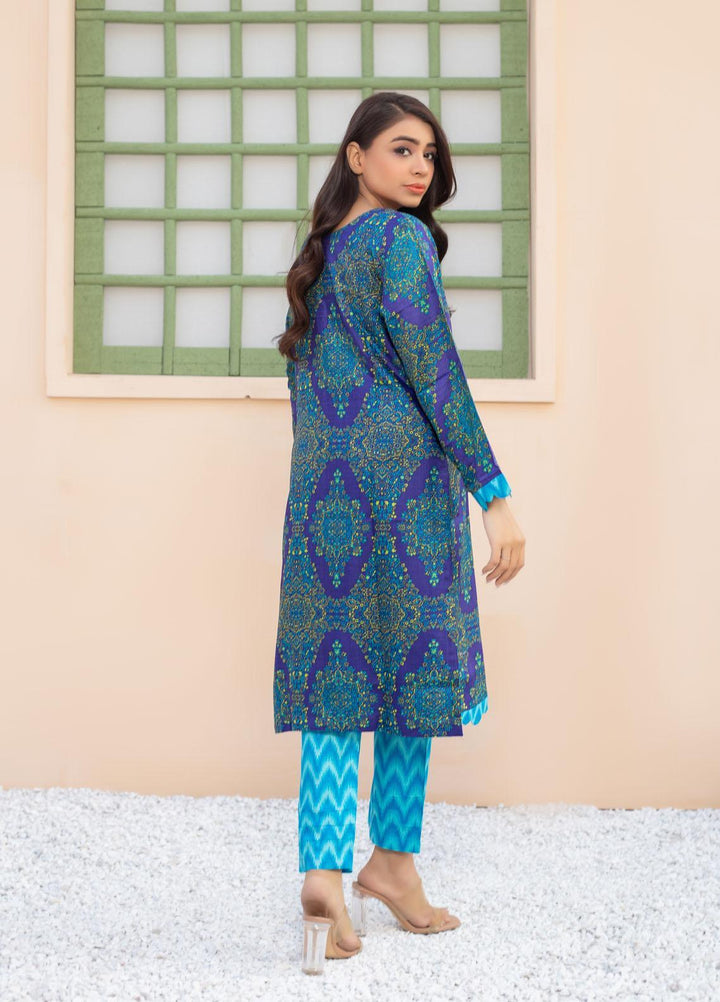 Zainab Fazlani Casual Pret  Viscose 2 Piece Suit ZFL22RV D-04