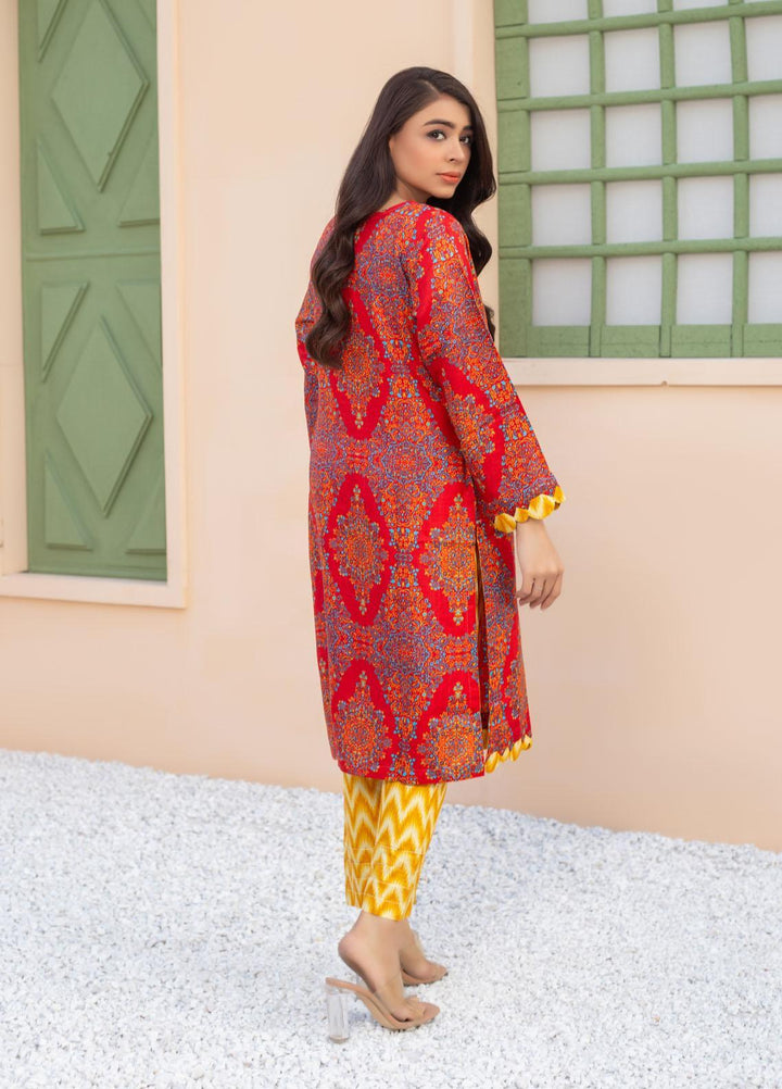 Zainab Fazlani Casual Pret  Viscose 2 Piece Suit ZFL22RV D-05