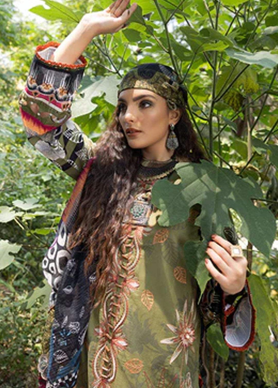 Zaire Print By Izel Embroidered Lawn Suits Unstitched 3 Piece IZL23Z Sawana - Summer Collection