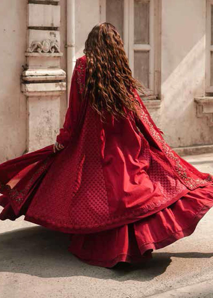 Zara Shahjahan Embroidered Lawn Suits Unstitched 3 Piece ZSJ22E Bano A - Luxury Collection
