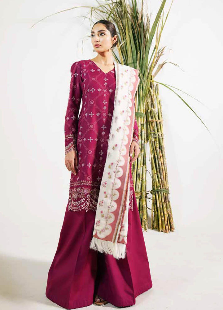 Zara Shahjahan Embroidered Lawn Suits Unstitched 3 Piece ZS21L 05 Fajal-A - Summer Collection