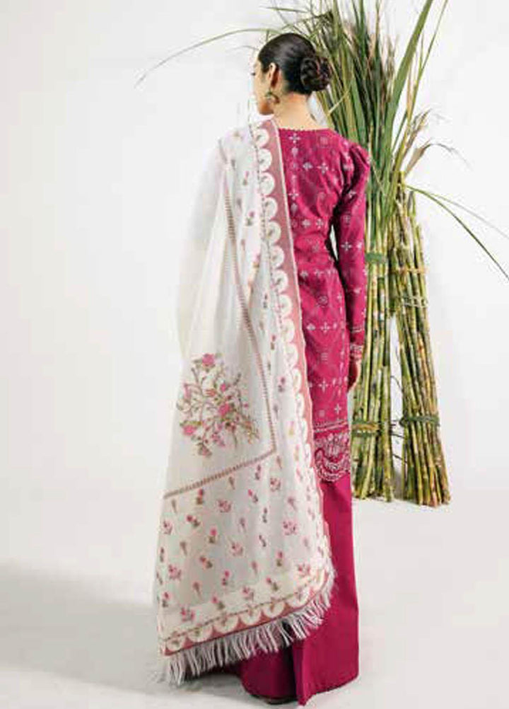 Zara Shahjahan Embroidered Lawn Suits Unstitched 3 Piece ZS21L 05 Fajal-A - Summer Collection