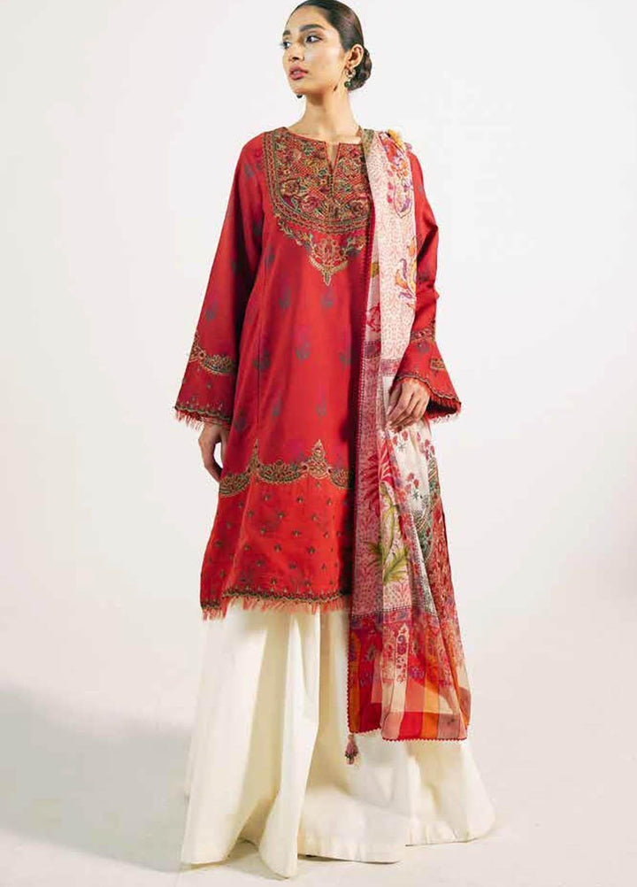 Zara Shahjahan Embroidered Lawn Suits Unstitched 3 Piece ZS21L 19 Preet-A - Summer Collection