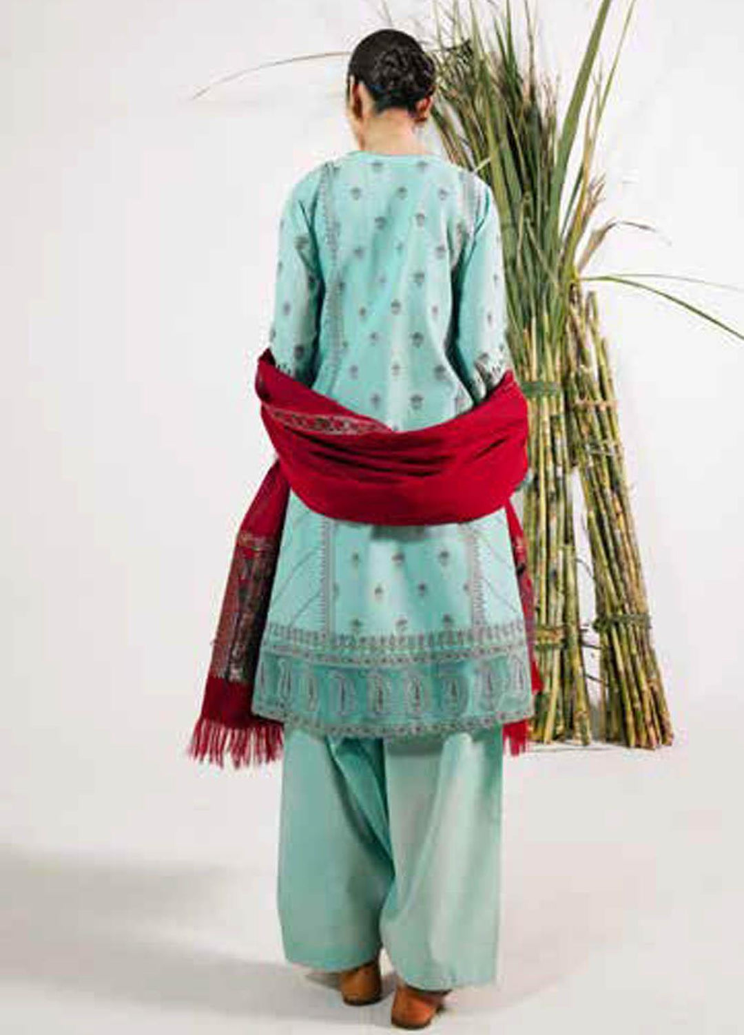 Zara Shahjahan Embroidered Lawn Suits Unstitched 3 Piece ZS21L 29 Noori-A - Summer Collection