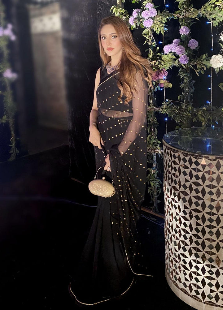 Zara Zubair Luxury Pret  Chiffon Saree ZZ22SF Taara
