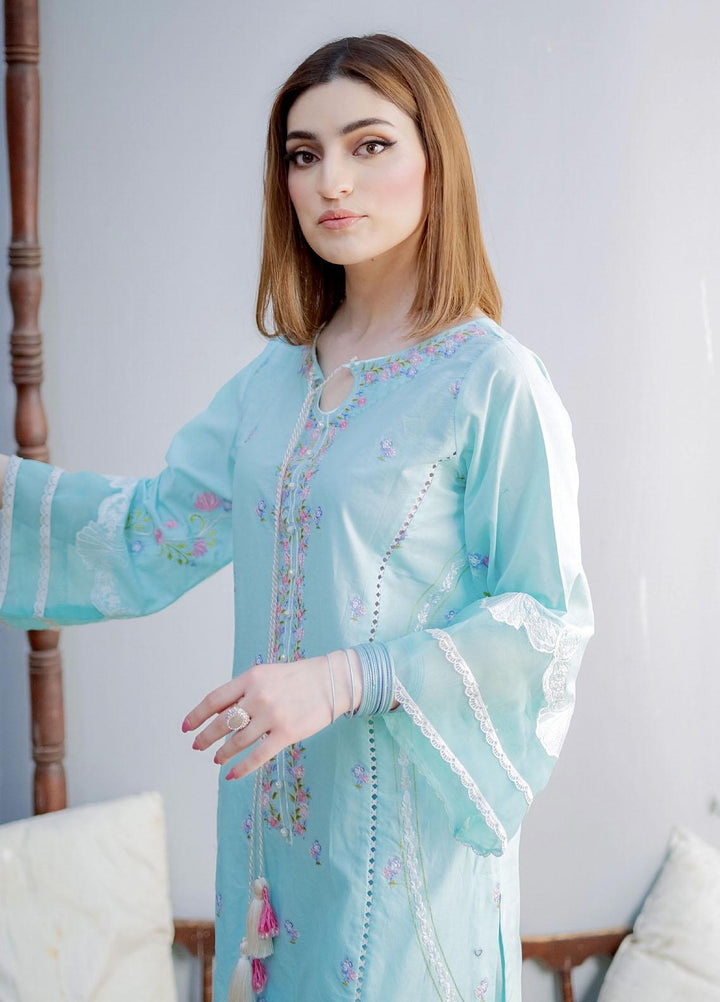 Zara Zubair Embroidered Lawn Suits Unstitched 3 Piece ZZ22UL Bella - Summer Collection