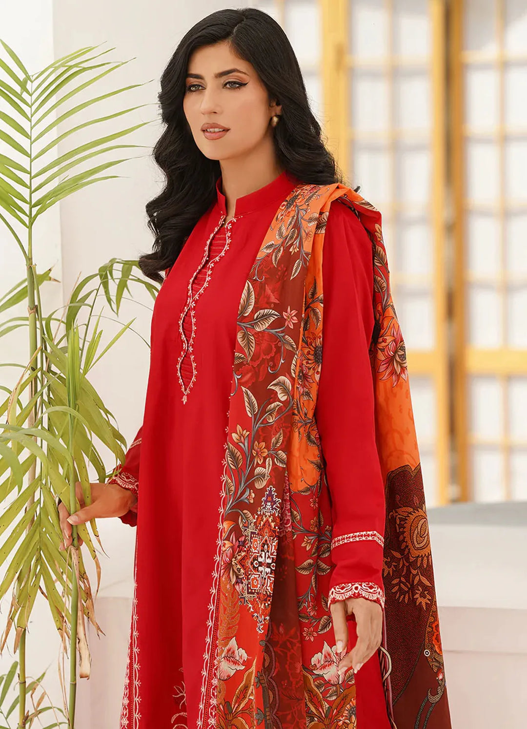Zarafshaan by Annara Begum Embroidered Lawn Suit Unstitched 3 Piece AB24Z Amyrah - Summer Collection