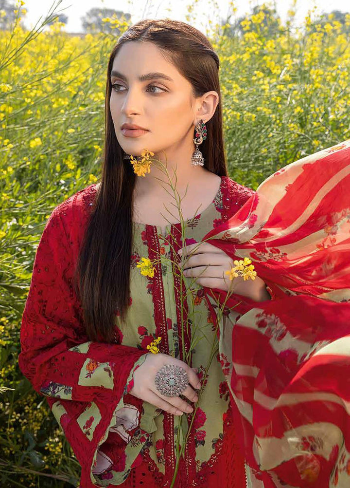 Zard By Charizma Embroidered Lawn Suits Unstitched 3 Piece CRZ23Z CCK-05 - Summer Collection