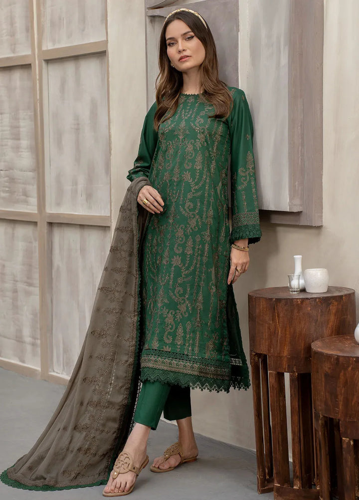 Zarif Chikankari Lawn Suit Unstitched 3 Piece ZF24F ZFL-06 Livia - Summer Collection