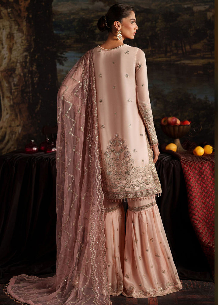 Zarif Embroidered Chiffon Suits Unstitched 3 Piece ZAF25PC Prc-08 Lucia - Formals Collection