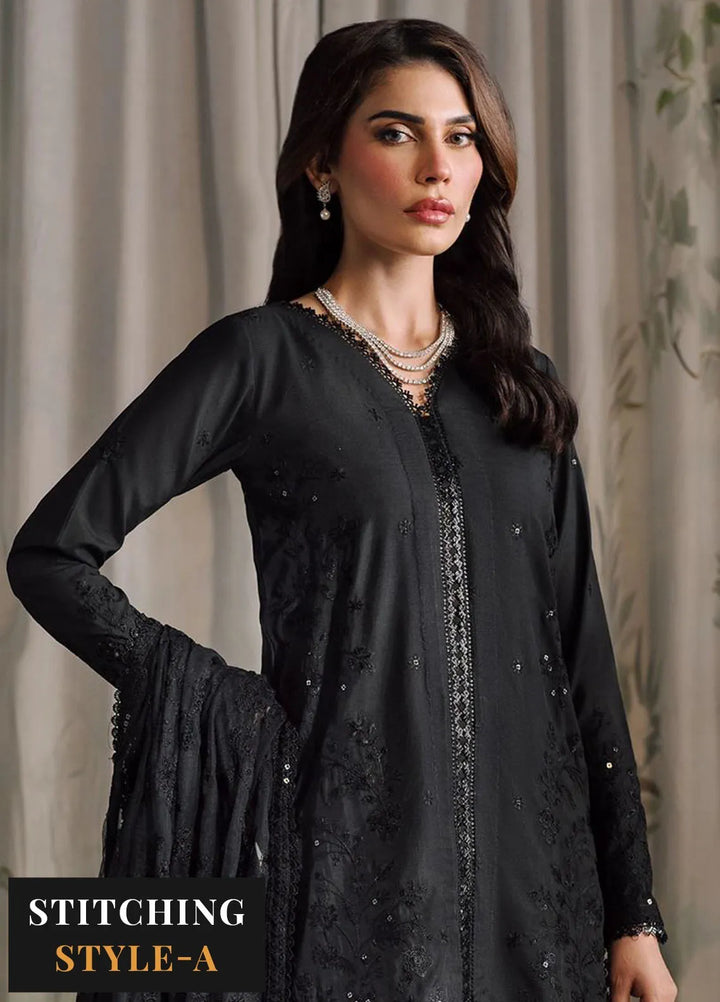 Zarif Embroidered Raw Silk Suit Unstitched 3 Piece ZRF-RW-02 Zivah - Festive Collection