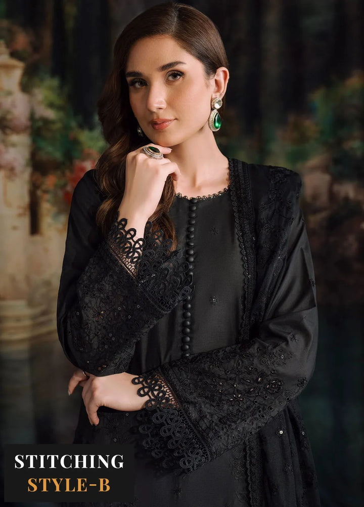 Zarif Embroidered Raw Silk Suit Unstitched 3 Piece ZRF-RW-02 Zivah - Festive Collection