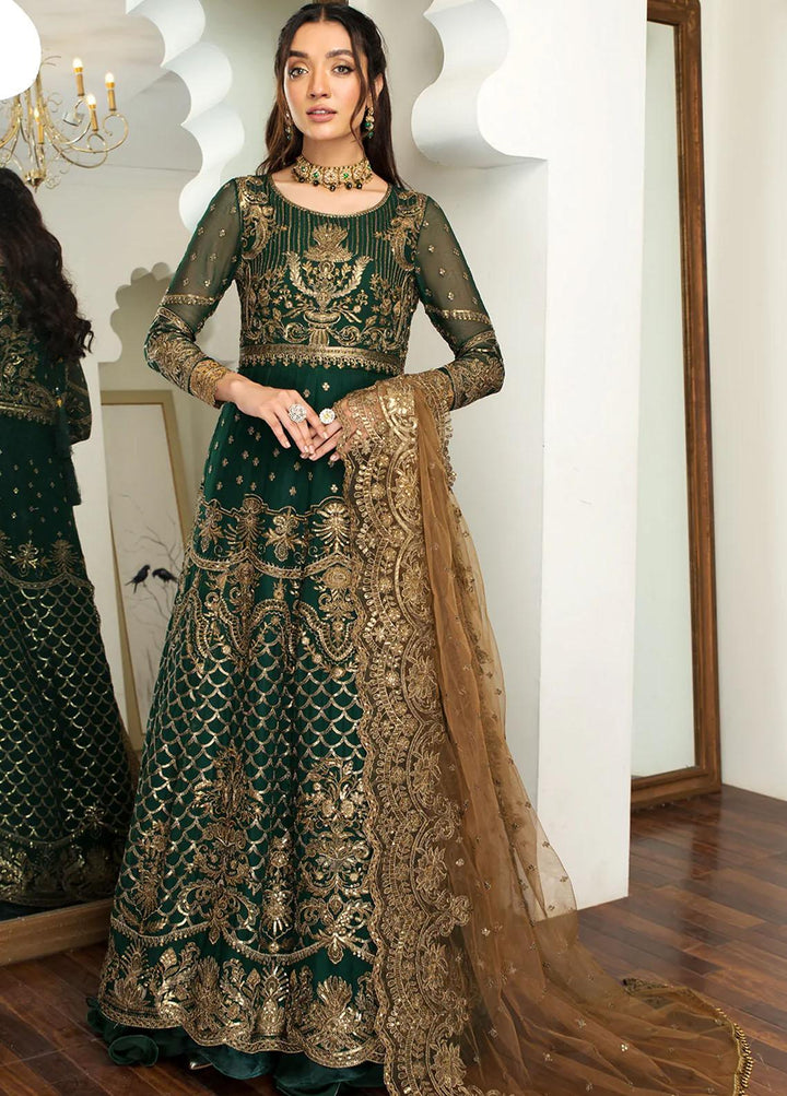 Zarif Embroidered Chiffon Suits Unstitched 2 Piece ZM 04 SINGHAAR - Luxury Collection