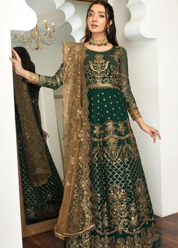 Zarif Embroidered Chiffon Suits Unstitched 2 Piece ZM 04 SINGHAAR - Luxury Collection