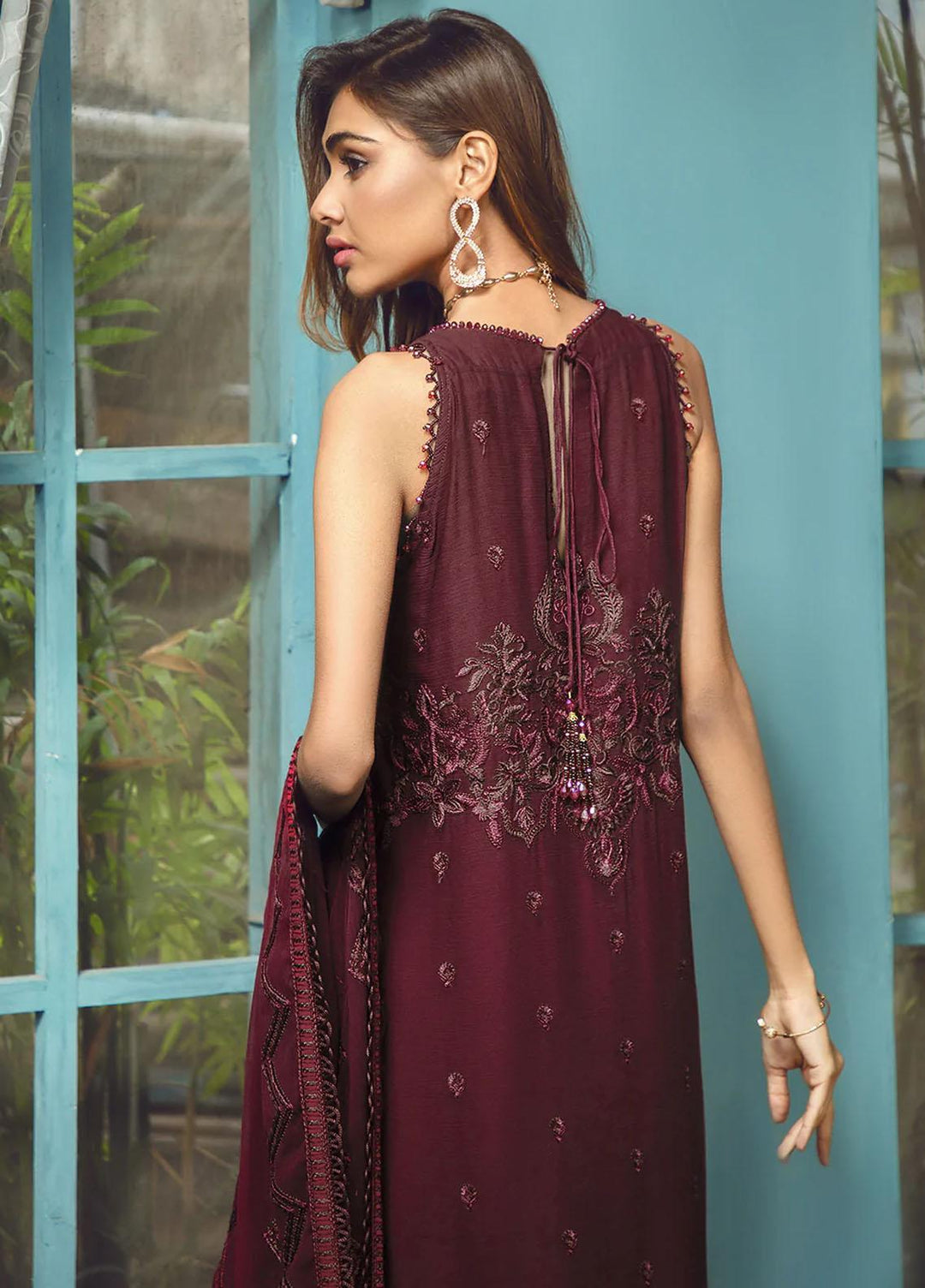 Zarif Embroidered Chiffon Suits Unstitched 3 Piece ZR 06 IRENE - Luxury Collection