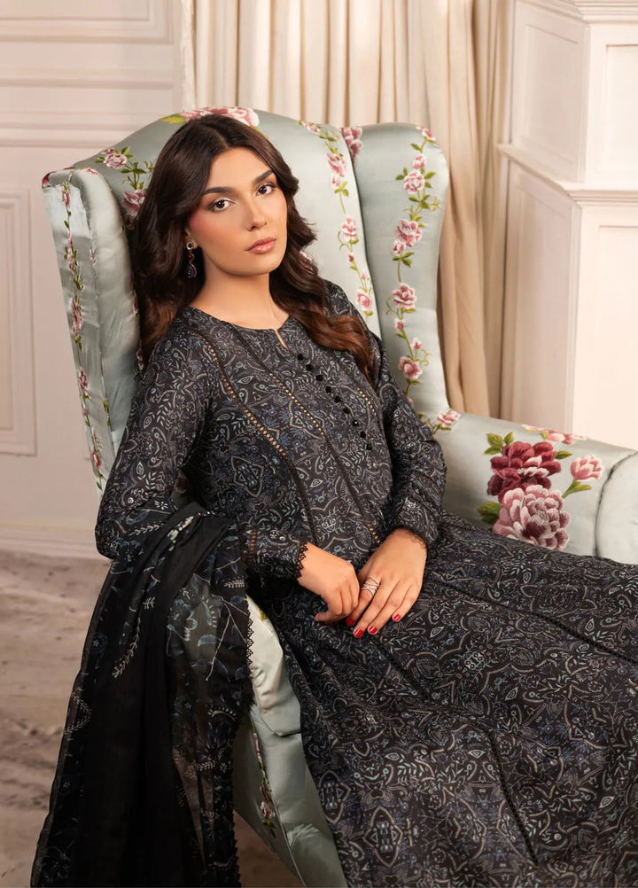 Zarif Printed Cambric Suits Unstitched 3 Piece ZF24PC ZPC 03 Frieda - Spring Collection
