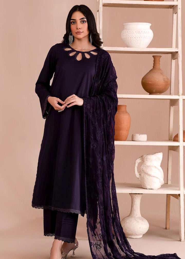 Zarif Pret Embroidered Cambric 3 Piece Suit CP-07 Giselle
