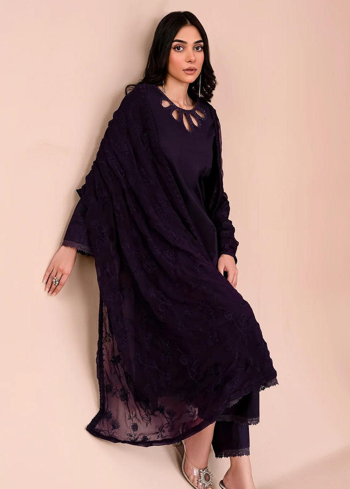 Zarif Pret Embroidered Cambric 3 Piece Suit CP-07 Giselle
