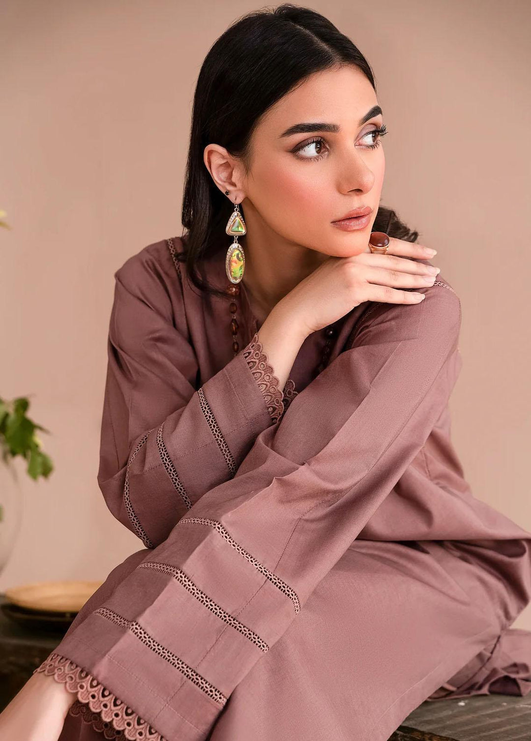 Zarif Pret Embroidered Cambric 2 Piece Suit CP-09 Millie
