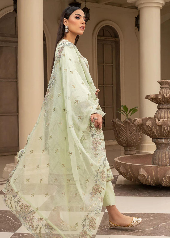 Zarif Pret Embroidered Raw Silk 3 Piece Suit ZRS-01 JANE
