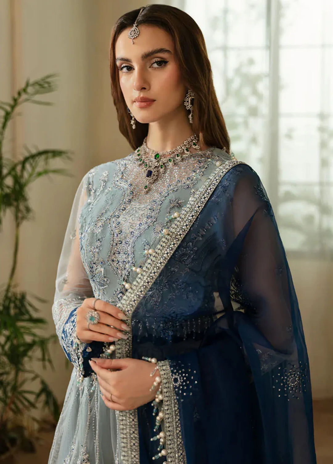 Zarin by Eleshia Embroidered Net Suits Unstitched 3 Piece ELS24ZL Siara - Formal Collection