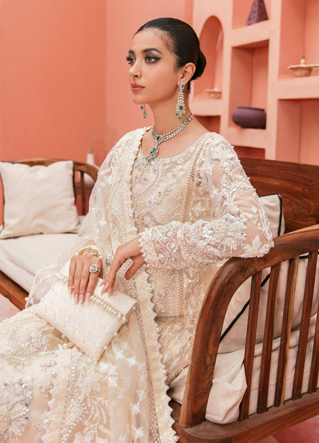 Gulaal Pret Formal Organza 3 Piece GL22Z GL-WS-22V1-25 Parkha