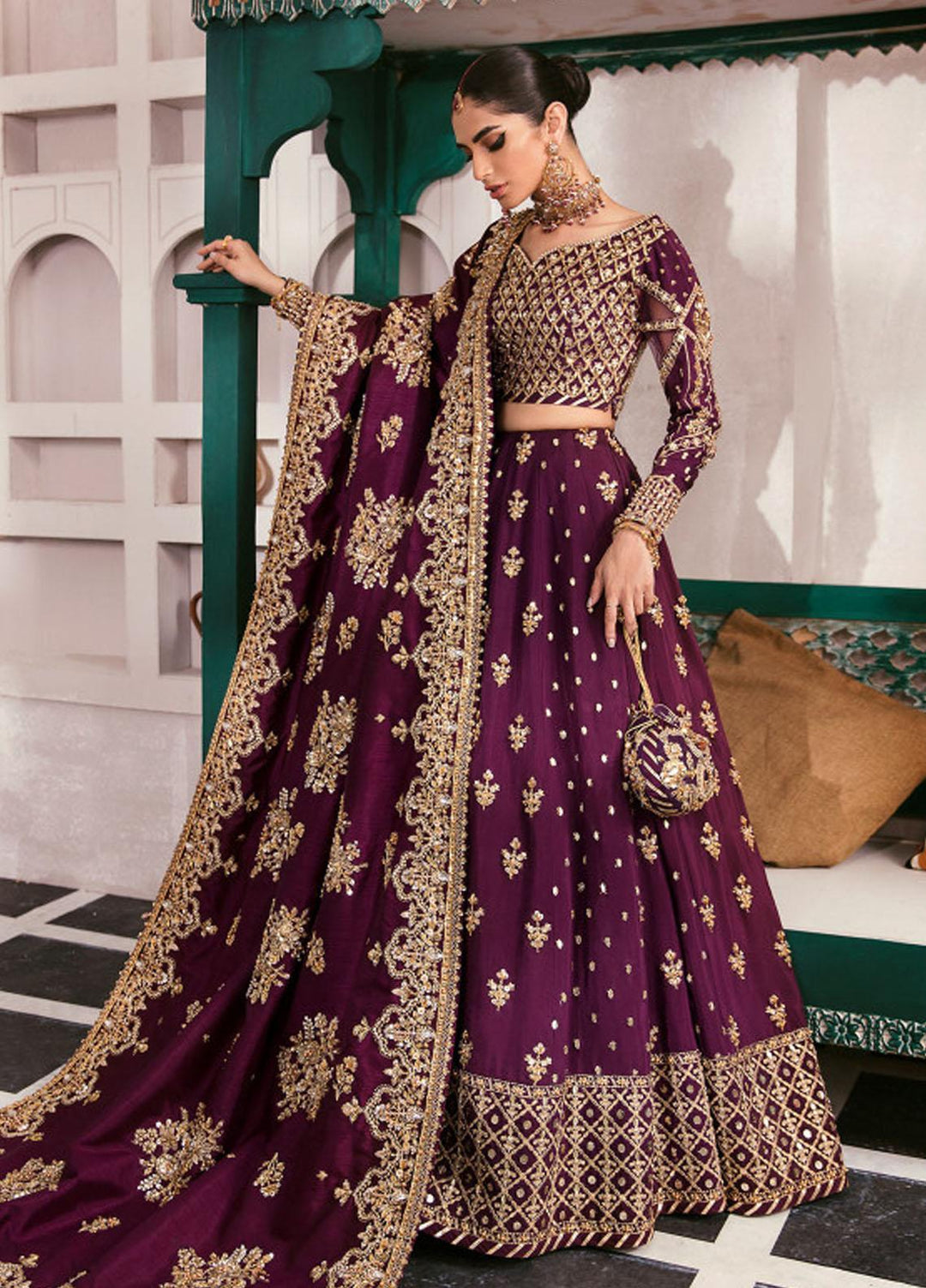 Gulaal Pret Formal Organza 2 Piece GL22Z GL-WS-22V1-31 Shazminah
