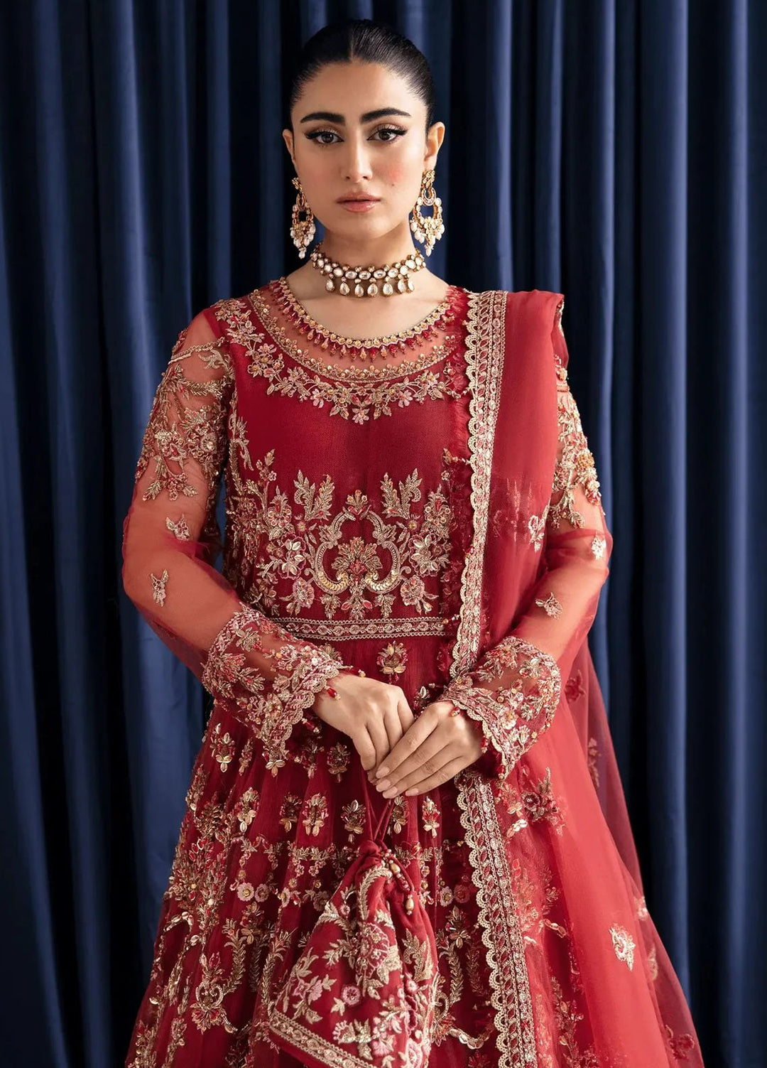 Zebaish by Fabiha Fatima Pret Embroidered 3 Piece Suit Leela