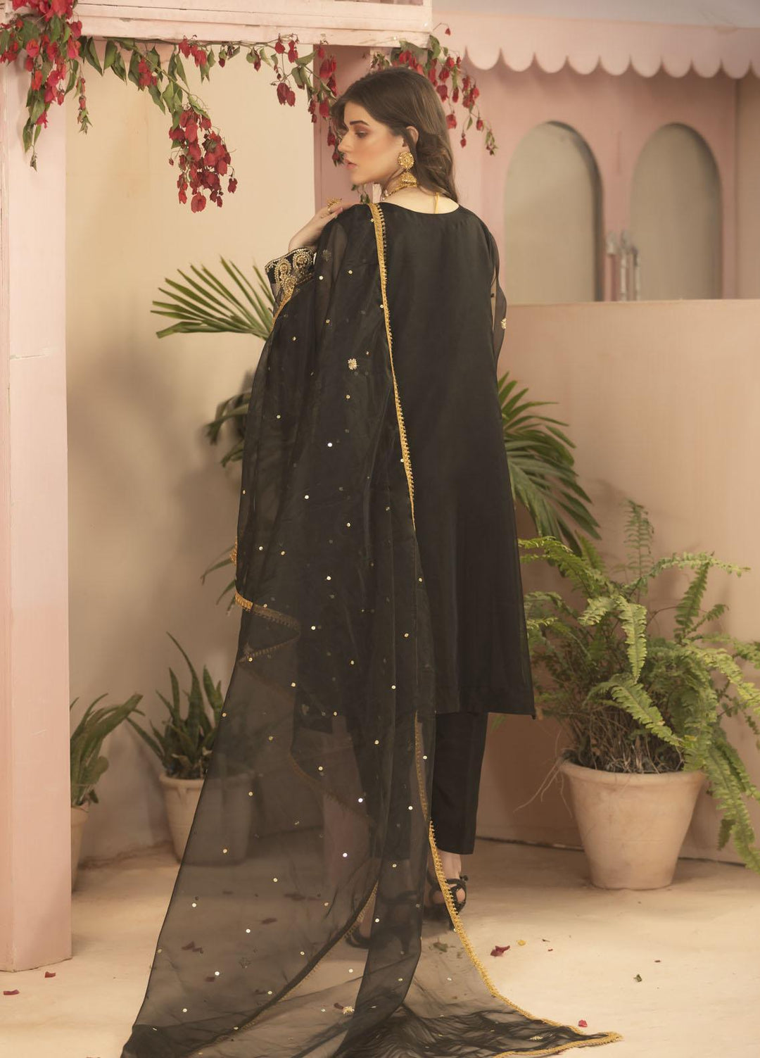 Zebaqi Luxury Pret  Organza 3 Piece Dress Fanaa