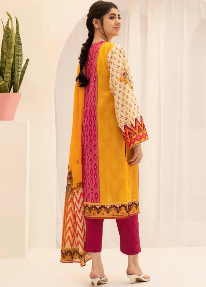 Zellbury Printed Lawn Suits Unstitched 2 Piece ZB21L-2 Wusc 730 - Summer Collection
