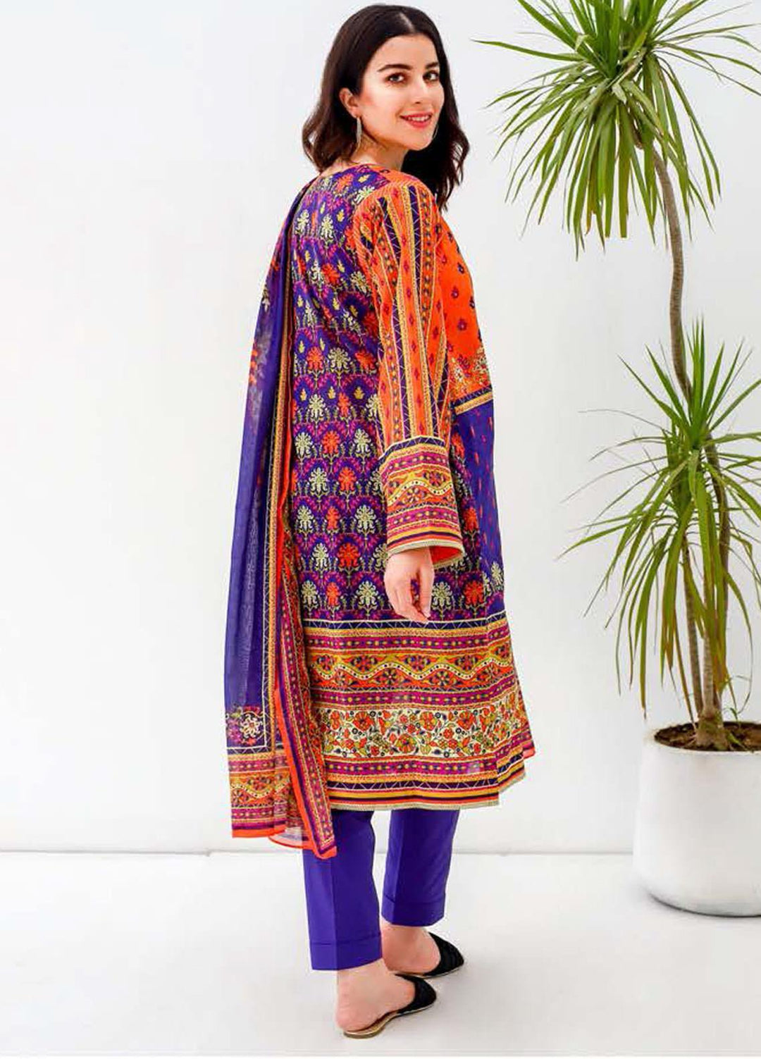 Zellbury Printed Lawn Suits Unstitched 3 Piece ZB21L-2 Wusc 918 - Summer Collection