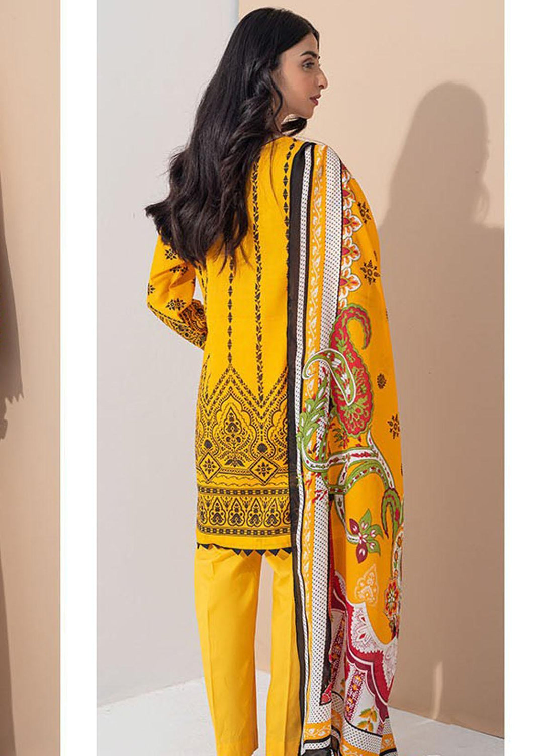 Zellbury Printed Lawn Suits Unstitched 2 Piece ZB23L-V4 WUS23X20316 - Summer Collection
