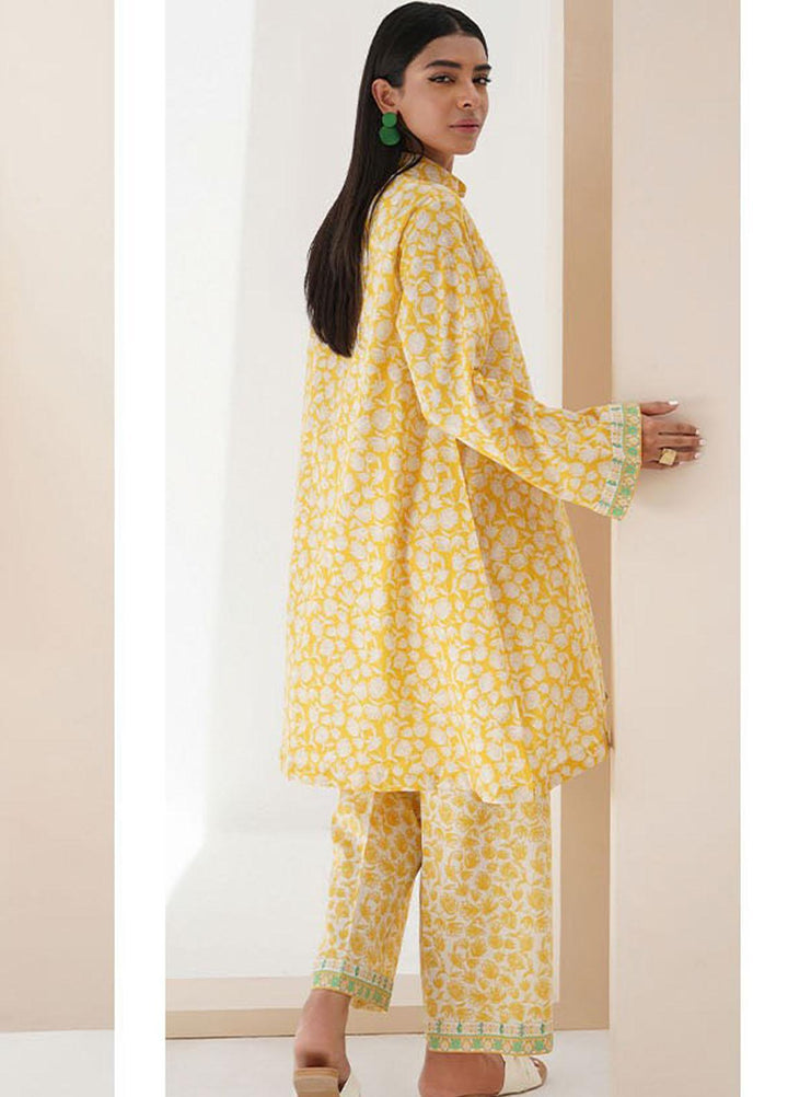 Zellbury Printed Lawn Suits Unstitched 2 Piece ZB23L-V4 WUS23X20381 - Summer Collection
