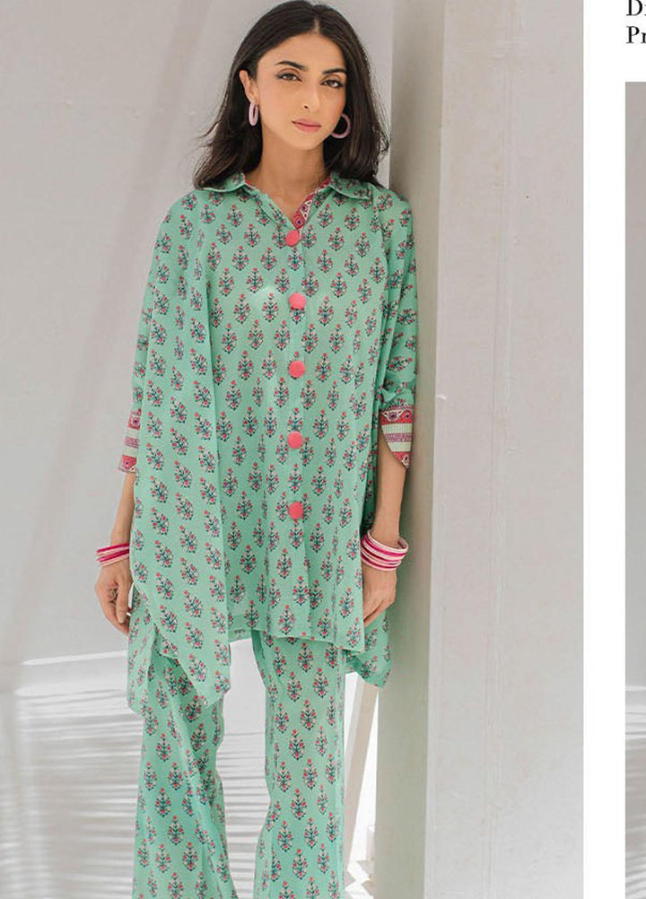 Zellbury Printed Lawn Suits Unstitched 2 Piece ZB23L-V4 WUS23X20311 - Summer Collection