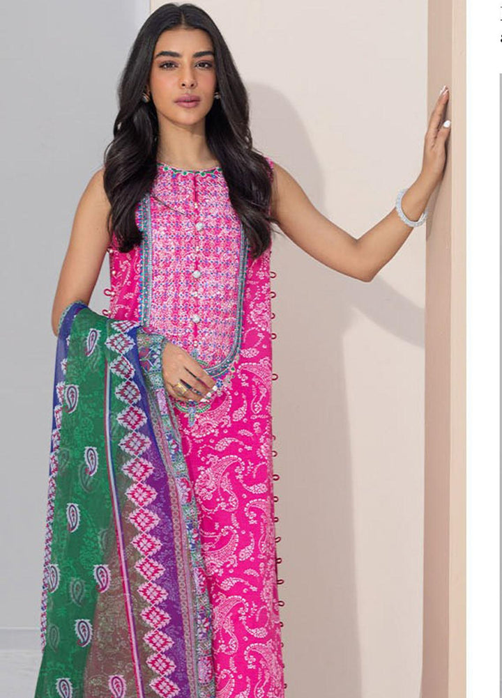 Zellbury Embroidered Lawn Suits Unstitched 2 Piece ZB23L-V4 WUS23E20318 - Summer Collection