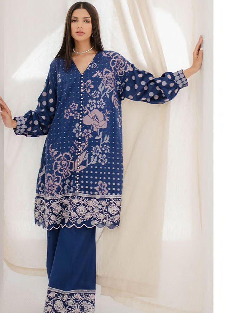 Zellbury Embroidered Jacquard Suits Unstitched 2 Piece ZB23L-V4 WUS23E20672 - Summer Collection