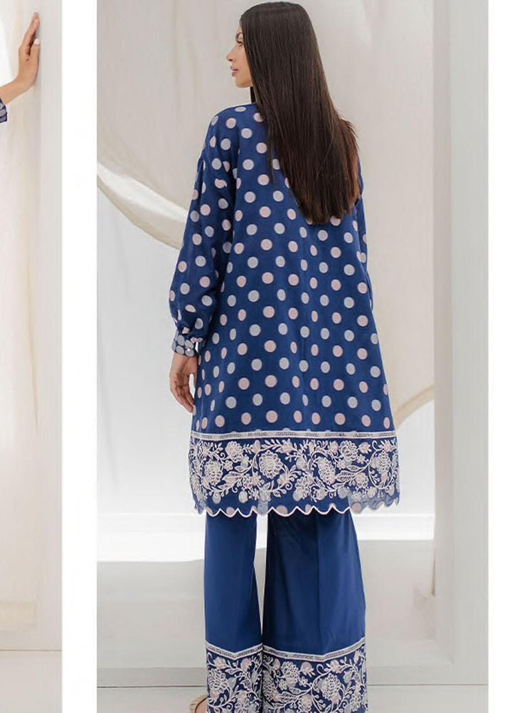Zellbury Embroidered Jacquard Suits Unstitched 2 Piece ZB23L-V4 WUS23E20672 - Summer Collection