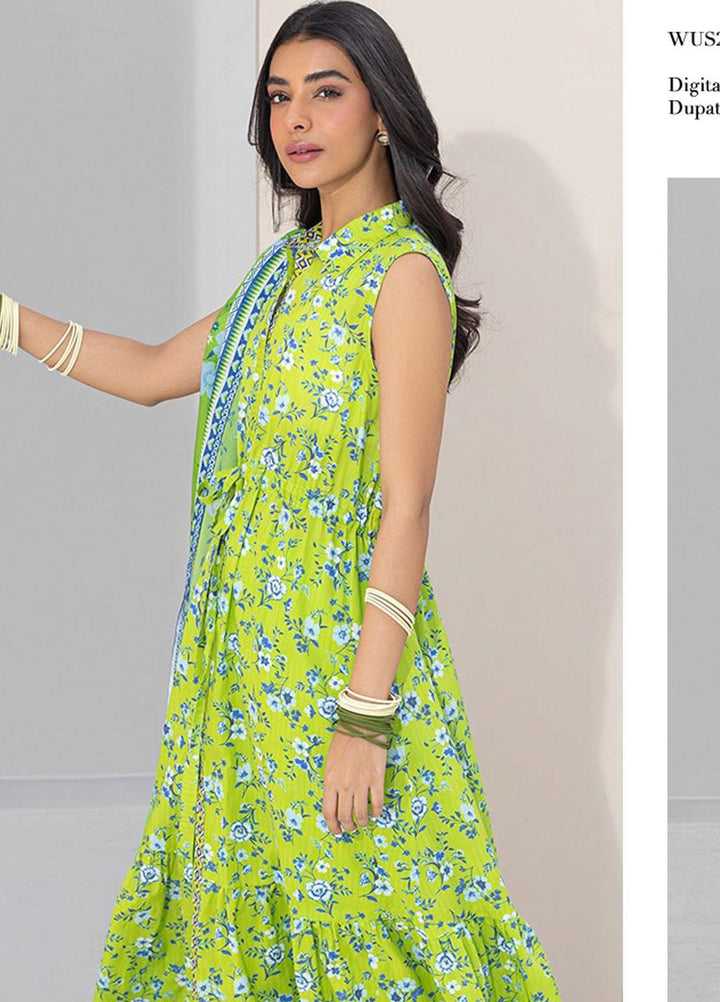Zellbury Printed Lawn Suits Unstitched 3 Piece ZB23L-V4 WUS23X30326 - Summer Collection