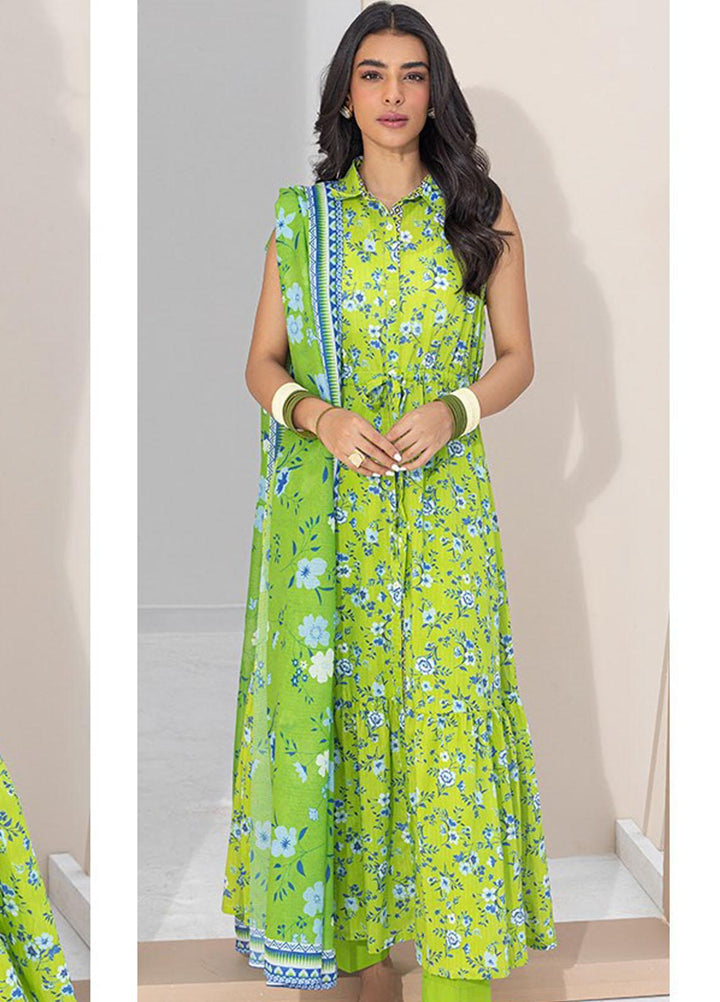 Zellbury Printed Lawn Suits Unstitched 3 Piece ZB23L-V4 WUS23X30326 - Summer Collection