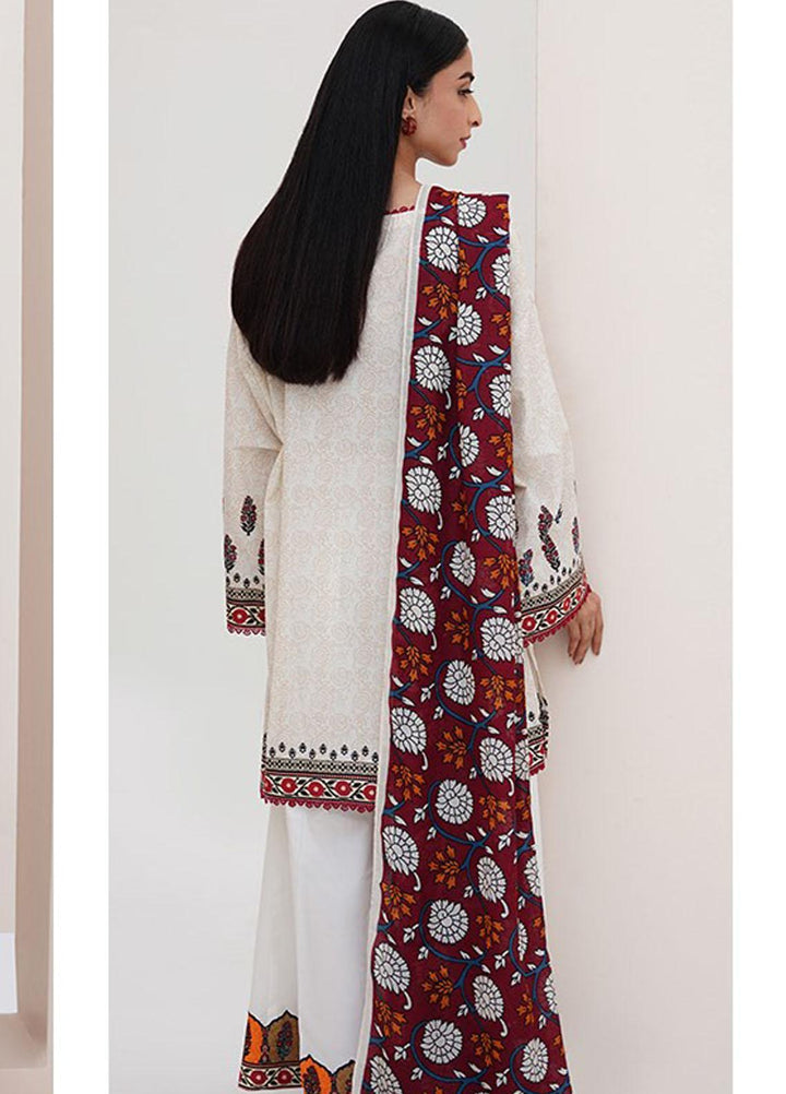 Zellbury Printed Lawn Suits Unstitched 3 Piece ZB23L-V4 WUS23X30325 - Summer Collection