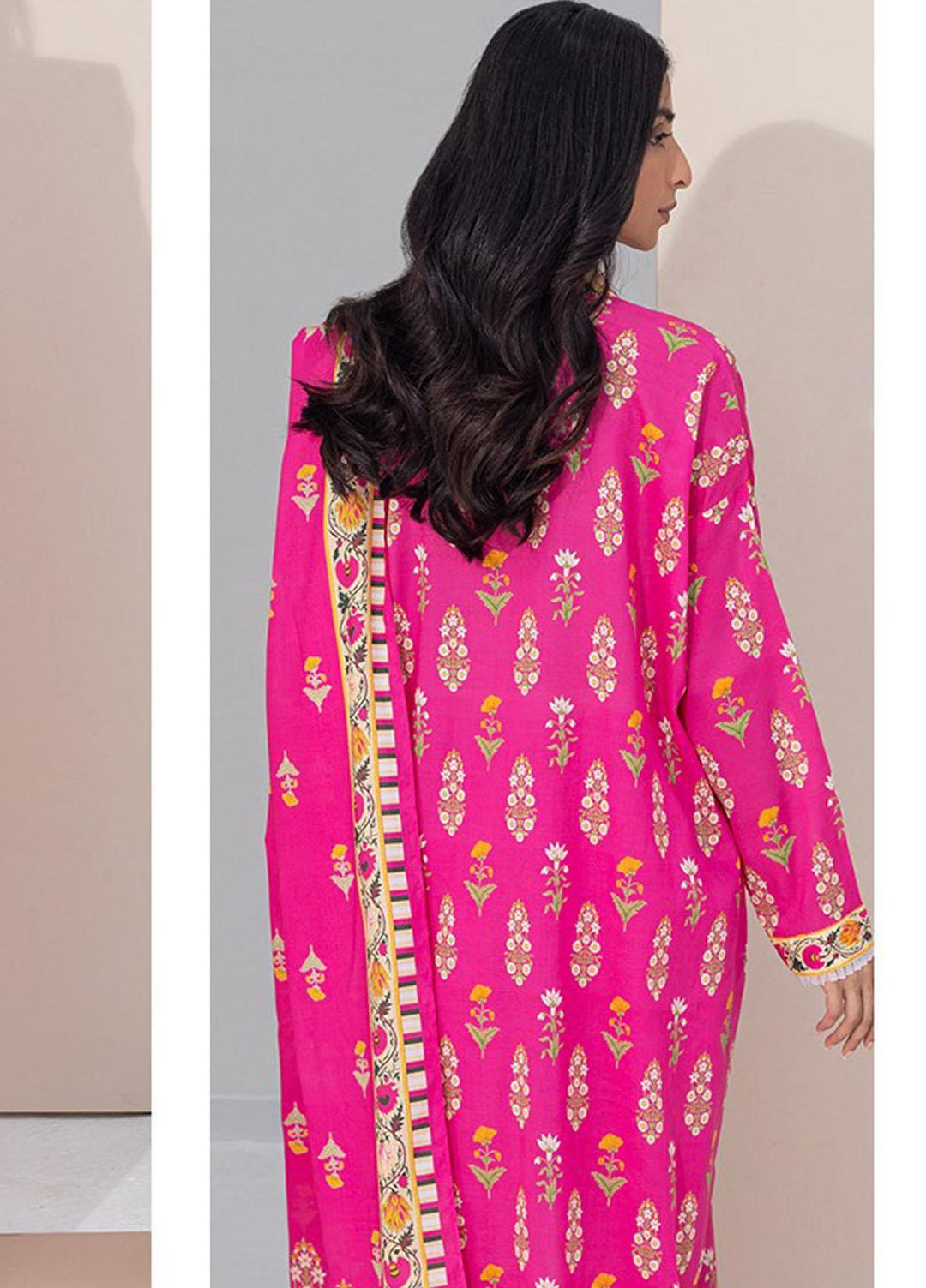 Zellbury Printed Lawn Suits Unstitched 3 Piece ZB23L-V4 WUS23X30413 - Summer Collection