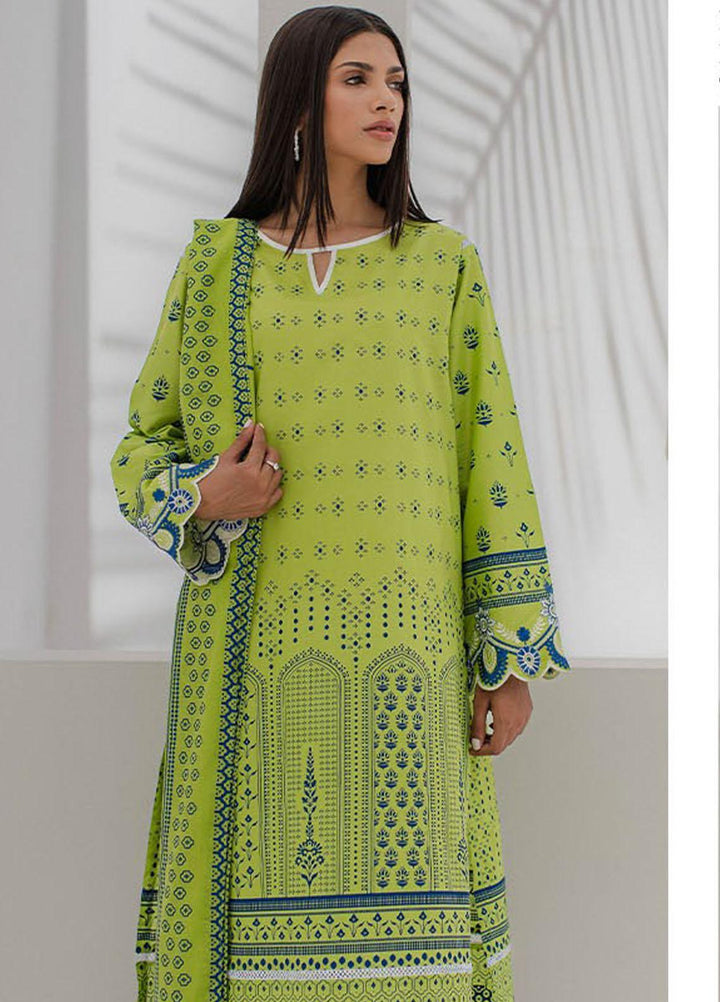 Zellbury Embroidered Lawn Suits Unstitched 3 Piece ZB23L-V4 WUS23E30169 - Summer Collection
