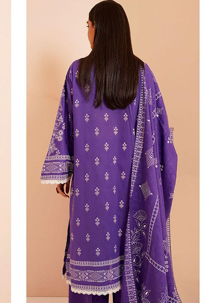 Zellbury Embroidered Lawn Suits Unstitched 3 Piece ZB23L-V4 WUS23E30278 - Summer Collection