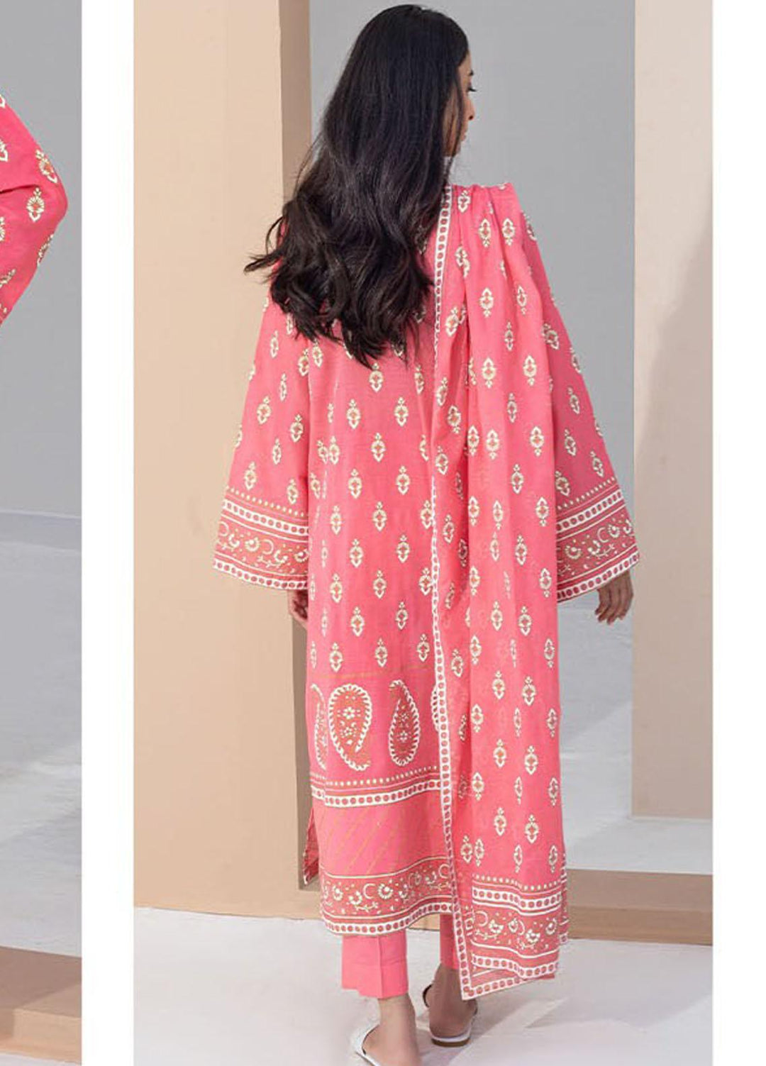 Zellbury Embroidered Lawn Suits Unstitched 3 Piece ZB23L-V4 WUS23E30198 - Summer Collection
