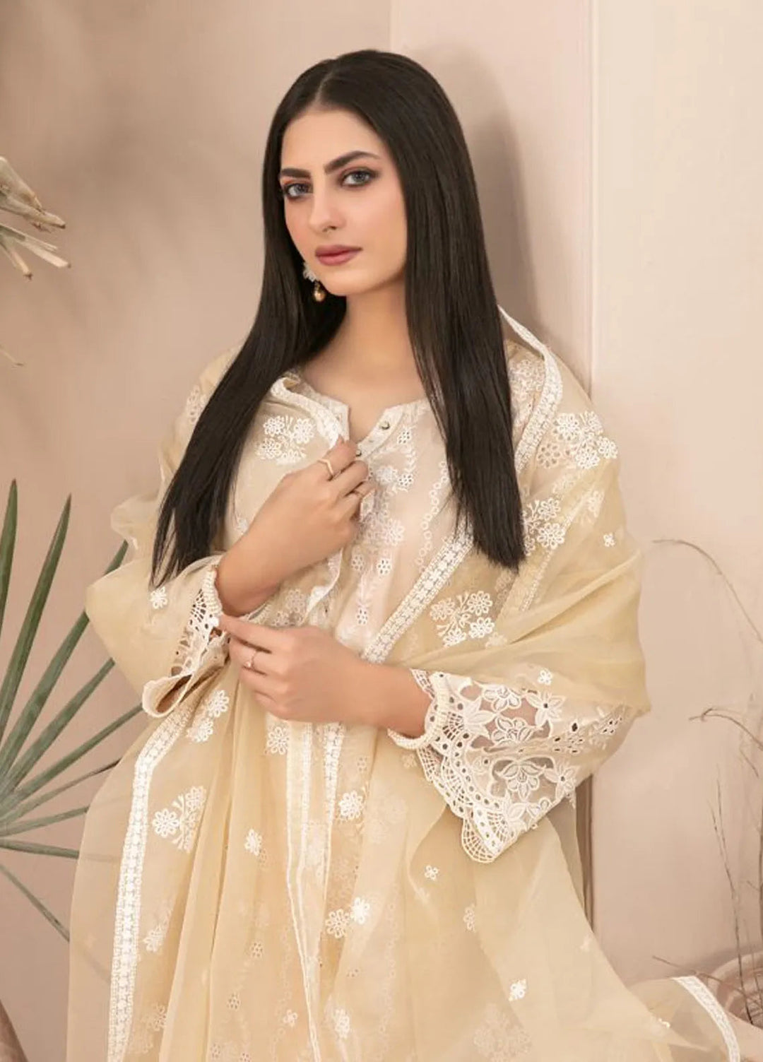 Zenel by Tawakkal Fabrics Embroidered Lawn Suits Unstitched 3 Piece TWF24Z D-2160 - Festive Collection