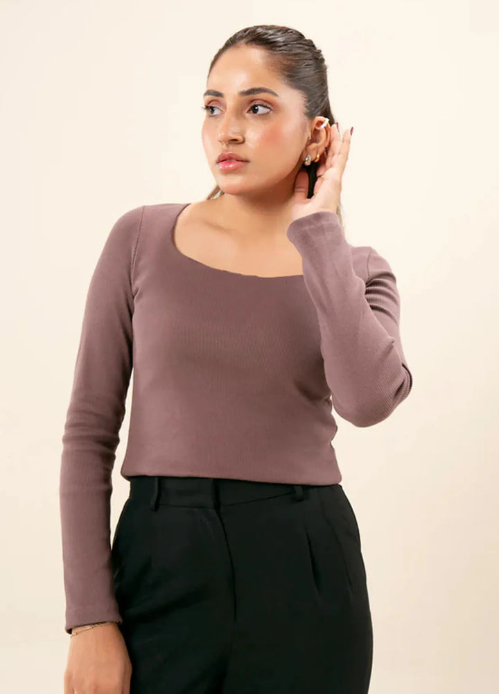 Zenyre Pret Western Ribbed 1 Piece Square Neck Top