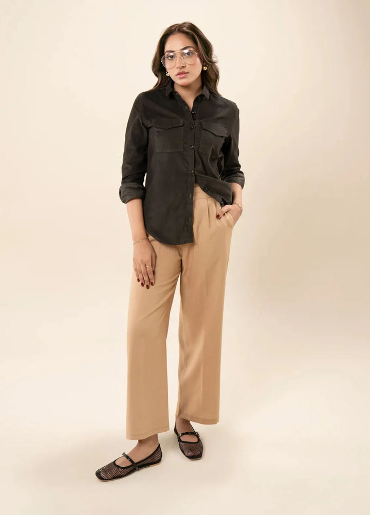 Zenyre Pret Western Top Corduroy 1 Piece Corduroy Casual Shirt