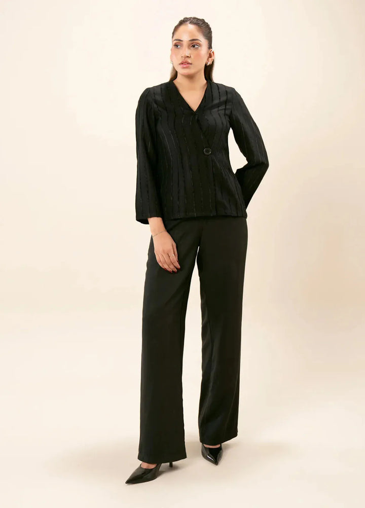 Zenyre Pret Western Top Crepe 1 Piece Jacket Fit Top