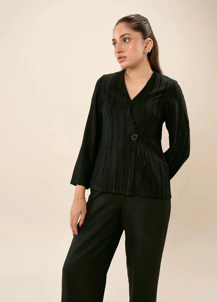 Zenyre Pret Western Top Crepe 1 Piece Jacket Fit Top
