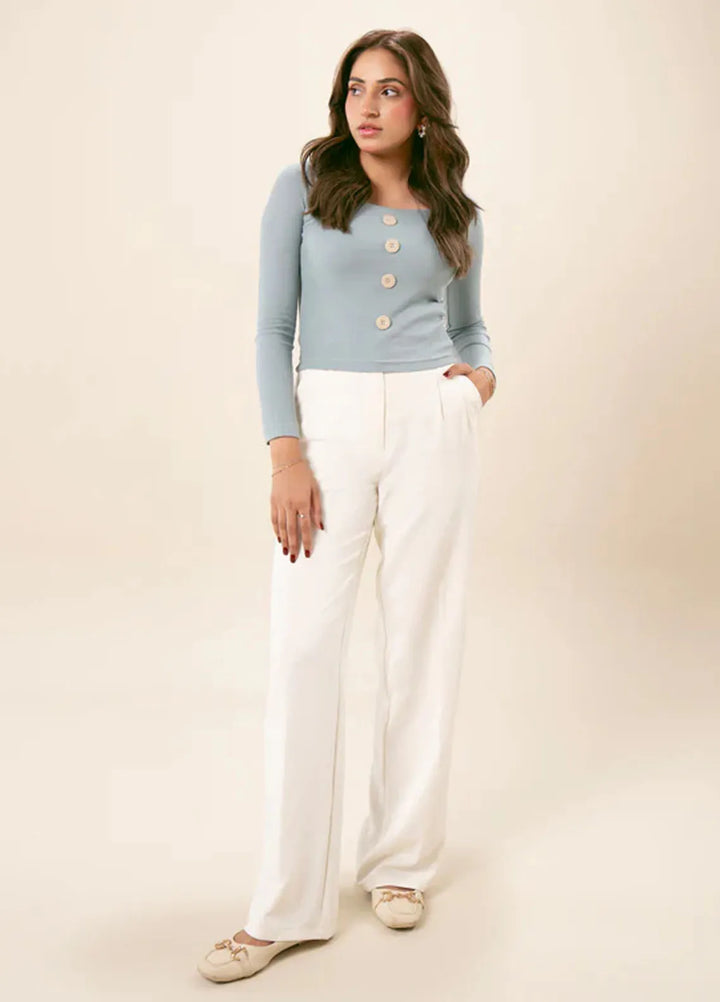 Zenyre Pret Western Waffle 1 Piece Textured Square Neck Top